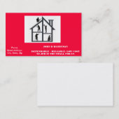 HEIMWERKER-VISITENKARTE VISITENKARTE (Vorne/Hinten)