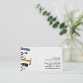 Heimwerker-Visitenkarte Visitenkarte (Stehend Vorderseite)