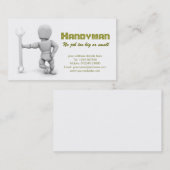 Heimwerker-Visitenkarte Visitenkarte (Vorne/Hinten)