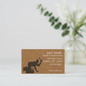 Heimwerker-Visitenkarte Visitenkarte (Stehend Vorderseite)