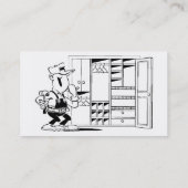 Heimwerker-Visitenkarte Visitenkarte (Rückseite)