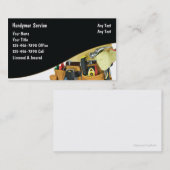 Heimwerker-Visitenkarten Visitenkarte (Vorne/Hinten)