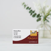 Heimwerker-Visitenkarten Visitenkarte (Stehend Vorderseite)