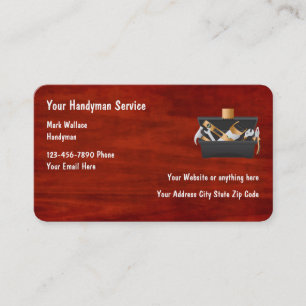 Heimwerker-Visitenkarten Visitenkarte