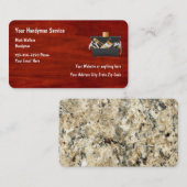 Heimwerker-Visitenkarten Visitenkarte (Vorne/Hinten)