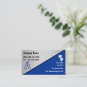 Heimwerker-Visitenkarten Visitenkarte (Stehend Vorderseite)