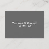 Heimwerker-Visitenkarten Visitenkarte (Rückseite)