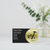 Heimwerker-Visitenkarten Visitenkarte (Stehend Vorderseite)