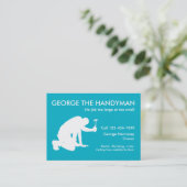 Heimwerker-Visitenkarten Visitenkarte (Stehend Vorderseite)