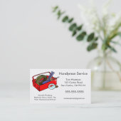 Heimwerker-Visitenkarten Visitenkarte (Stehend Vorderseite)