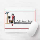 Heimwerker-Werkzeuge Mousepad (Mit Mouse)