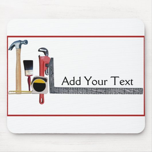 Heimwerker-Werkzeuge Mousepad (Vorne)