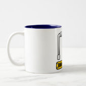 Heimwerker Zweifarbige Tasse (Links)