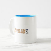Heimwerker Zweifarbige Tasse (Vorderseite Links)