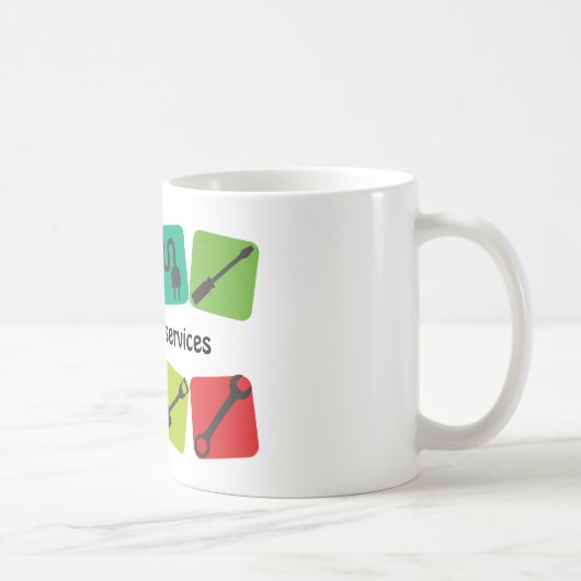 Heimwerkerdienstleistungen, Tasse für Heimwerker (Rechts)