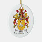 Hein-Familienwappen Keramik Ornament (Rechts)