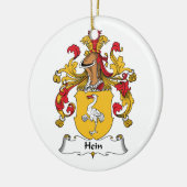 Hein-Familienwappen Keramik Ornament (Links)