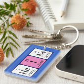 Heine Periodenschlüsselring Schlüsselanhänger (Vorderseite rechts)