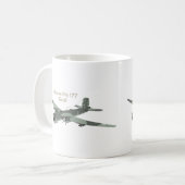 Heinkel He 177 German WW2 Bomber Airplane Kaffeetasse (Vorderseite Links)