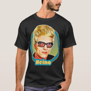 Heino Vintage-Look Fan-Design Klassisches T-Shirt