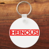 Heinous Briefmarke Schlüsselanhänger (Vorderseite)