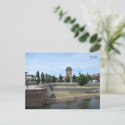 Heinrich-Heine-Platz Postkarte (Stehend Vorderseite)