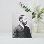 Heinrich Rudolph Hertz Postkarte (Stehend Vorderseite)