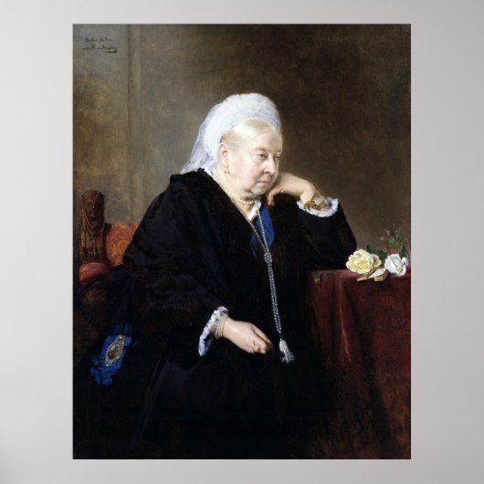 Heinrich von Angeli Queen Victoria Poster (Vorne)