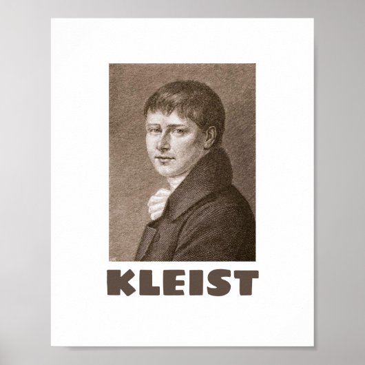 Heinrich von Kleist Poster (Vorne)