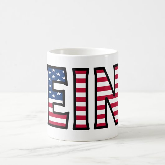 Heinz Name Vorname USA styled Tasse Kaffeetasse (Mittel)