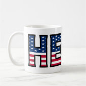 Heinz Name Vorname USA styled Tasse Kaffeetasse (Links)