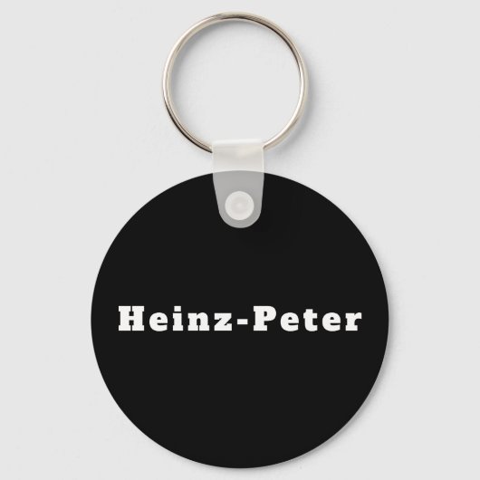 Heinz-Peter Schlüsselanhänger (Vorderseite)