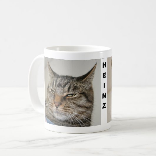 Heinz-Tasse Kaffeetasse (Vorderseite Links)