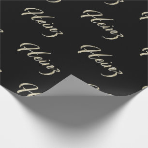 Heinz Vorname Name edles Geschenkpapier Papier