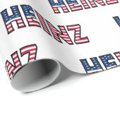 Heinz Vorname Name USA US Geschenkpapier Papier (Rolleneckpunkt)