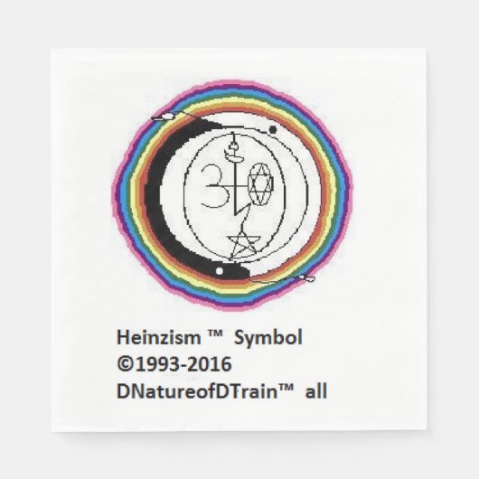 Heinzism Logo napkins Serviette (Vorderseite)