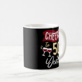 Heirat bis 50 Jahre Ehe oder Freundschaft Kaffeetasse (VorderseiteRechts)