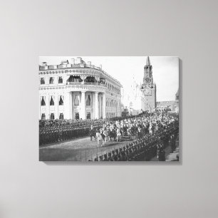 Heirat des Zars Nicholas (1868-1918) zu Alexandra Leinwanddruck