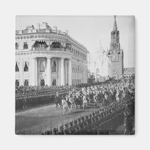 Heirat des Zars Nicholas (1868-1918) zu Alexandra Magnet