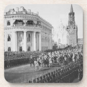 Heirat des Zars Nicholas (1868-1918) zu Alexandra Untersetzer (Vorderseite)