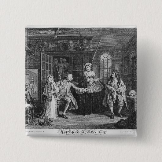 Heirat ein La Modus Button (Vorderseite)