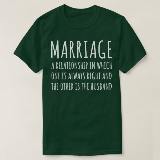 Heirat Funny 2 T-Shirt (Design vorne)
