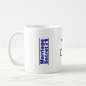 Heirat-Geheimnis… Kaffeetasse (Links)