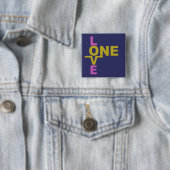 Heirat-Gleichheit/ein Liebegewohnheitsknopf Button (Beispiel)