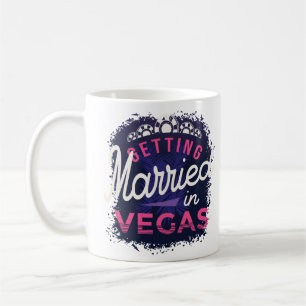 Heirat in Vegas Braut Kaffeetasse