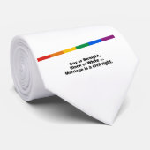 Heirat ist ein ziviles Recht Krawatte (Gerollt)