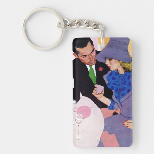 Heirat ist nicht für mich schlüsselanhänger (Vorderseite)