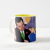 Heirat ist nicht für mich zweifarbige tasse (Vorderseite Links)