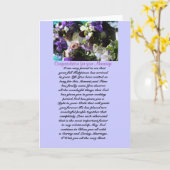 Heirat Karte (Gelbe Blume)