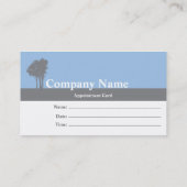 Heirat und Familien-Therapeut-Verabredungs-Karte Terminkarte (Rückseite)